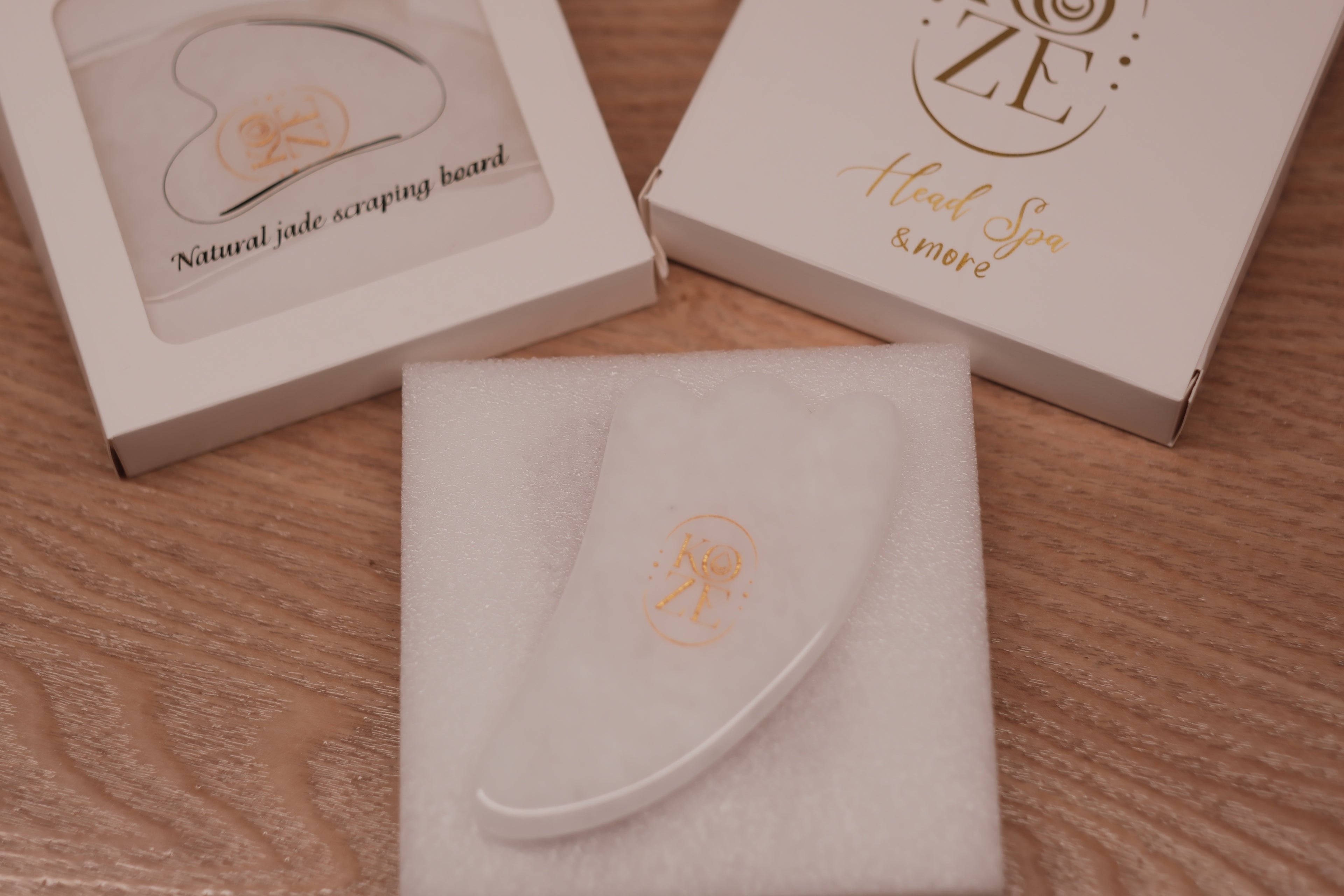 White Paw Jade Gua Sha