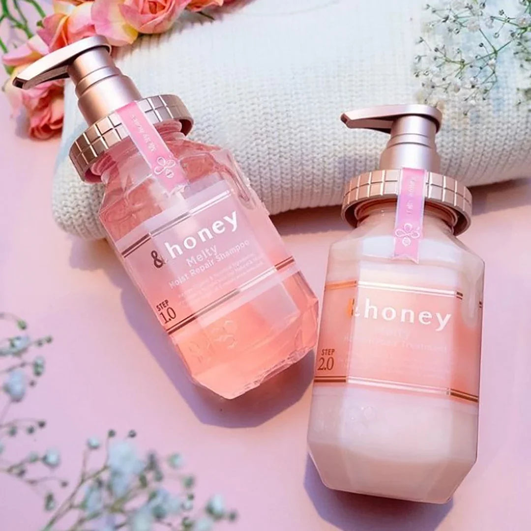 &honey Melty Moist Repair Shampoo 1.0 (Japanese Honey Shampoo) 440ml
